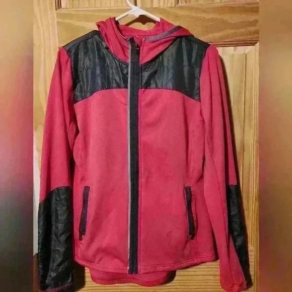 LOLE Women's Jolt Cardigan Pink/Gray Large - Picture 9 of 10